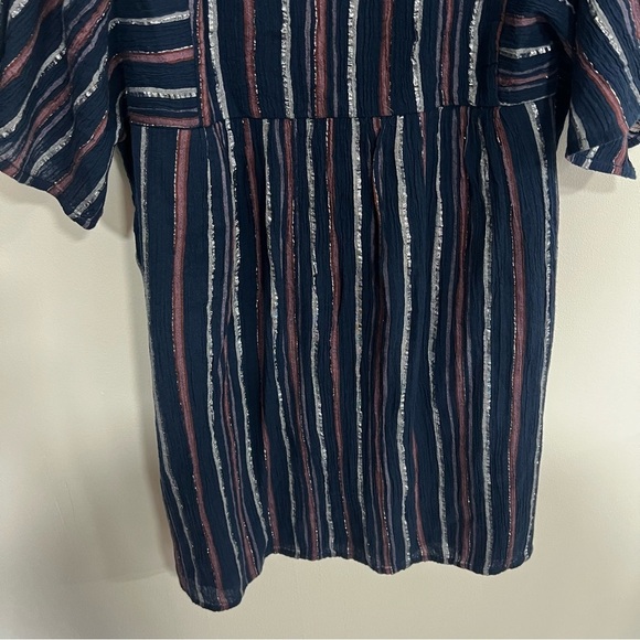 Garnet Hill Lola Shimmering Organic Cotton Dress - Picture 6 of 13